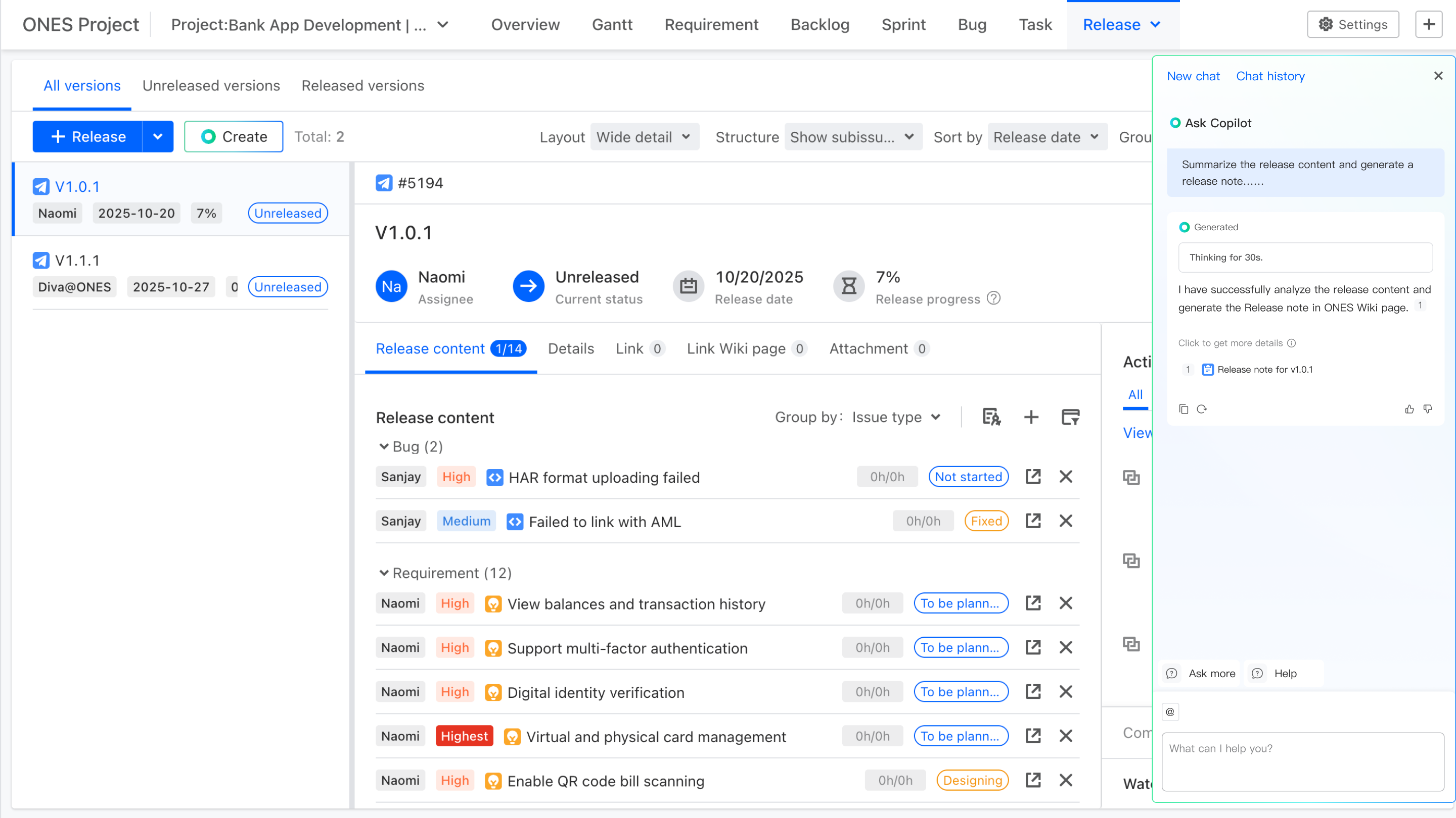 ONES MCP Integration – ONES Software Development Platform